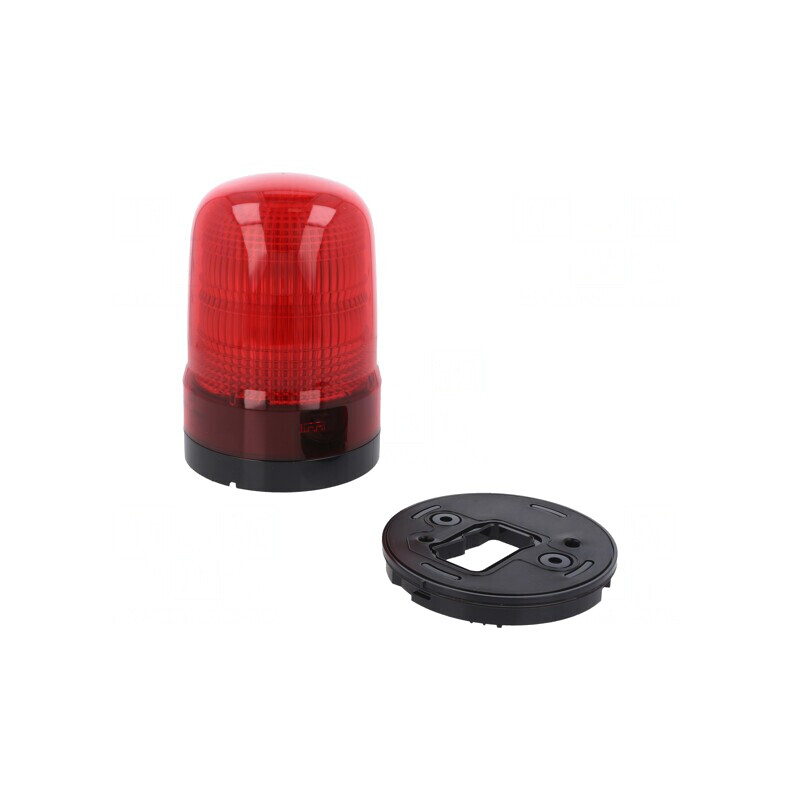 Semnalizator Luminos și Acustic LED Roșie 10-30VDC 88dB IP23 | Electronic-mag.ro | Componente Electronice