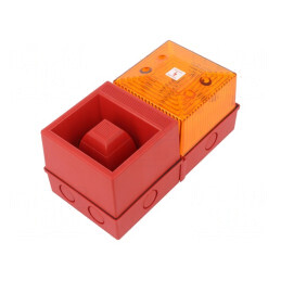Sirenă și Lumină Flash 24VDC | Electronic-mag.ro | Componente Electronice