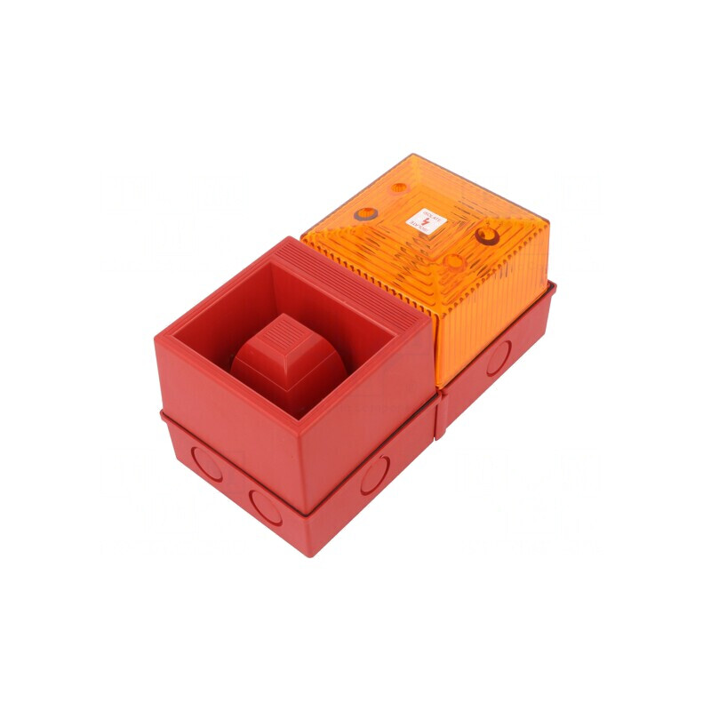 Sirenă și Lumină Flash 24VDC | Electronic-mag.ro | Componente Electronice
