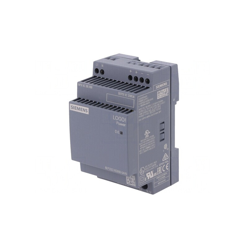 Alimentator DIN 54W 12V 4.5A IP20 | Electronic-mag.ro | Componente Electronice Alimentator DIN 54W 12V 4.5A IP20 | Electronic-mag.ro | Componente Electronice