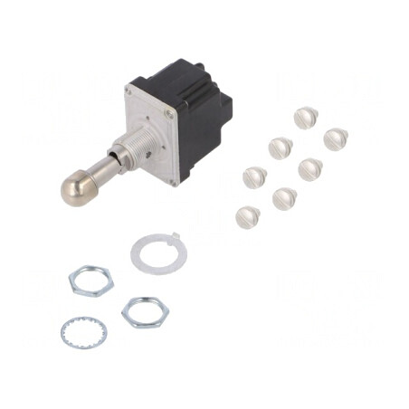 Comutator Basculant DPDT 6A 230VAC IP67 | Electronic-mag.ro | Componente Electronice
