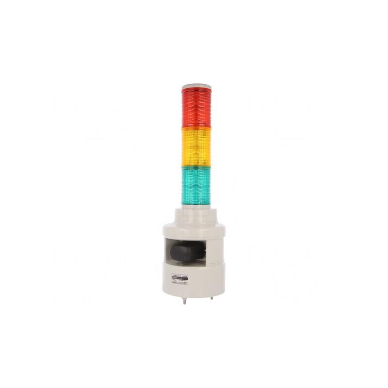 Coloană de Semnalizare LED Roșu/Ambră/Verde | Electronic-mag.ro | Componente Electronice