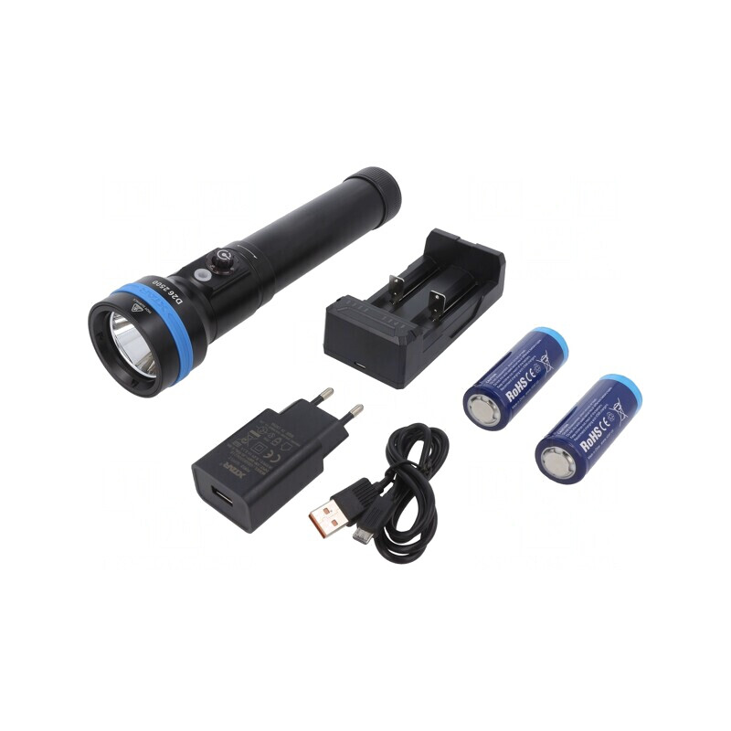Lanternă Subacvatică LED 2500lm Set Completo | Electronic-mag.ro | Componente Electronice Lanternă Subacvatică LED 2500lm Set Completo | Electronic-mag.ro | Componente Electronice