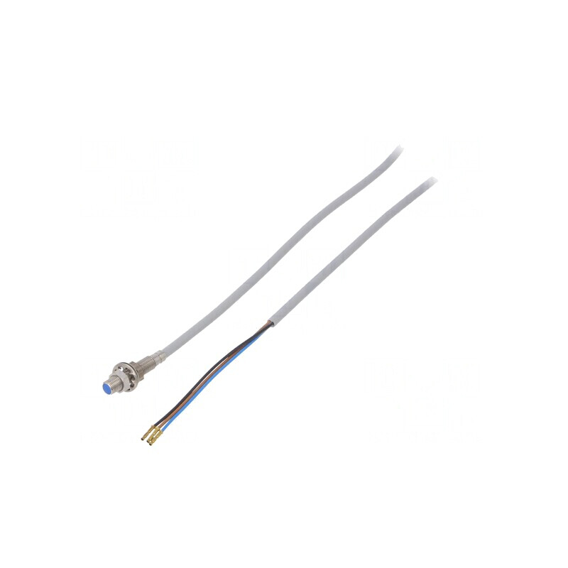 Senzor Inductiv PNP NO 0-0.8mm 10-30VDC M5 IP67 100mA | Electronic-mag.ro | Componente Electronice