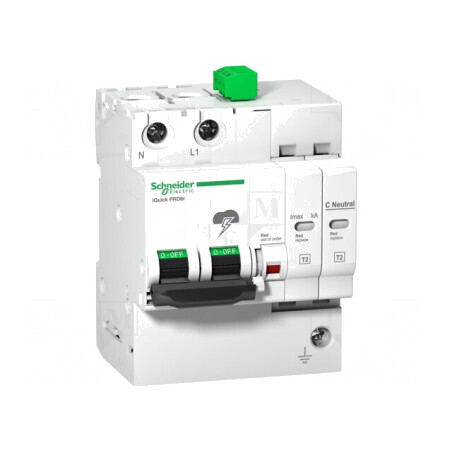 Limitator de Supratensiuni Tip 2 3 Poli pentru Șină DIN | Electronic-mag.ro | Componente Electronice