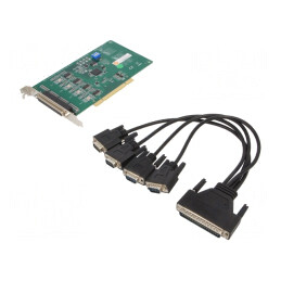 Card de Comunicație PCI Express RS232 4 Porturi 37 Pin | Electronic-mag.ro | Componente Electronice
