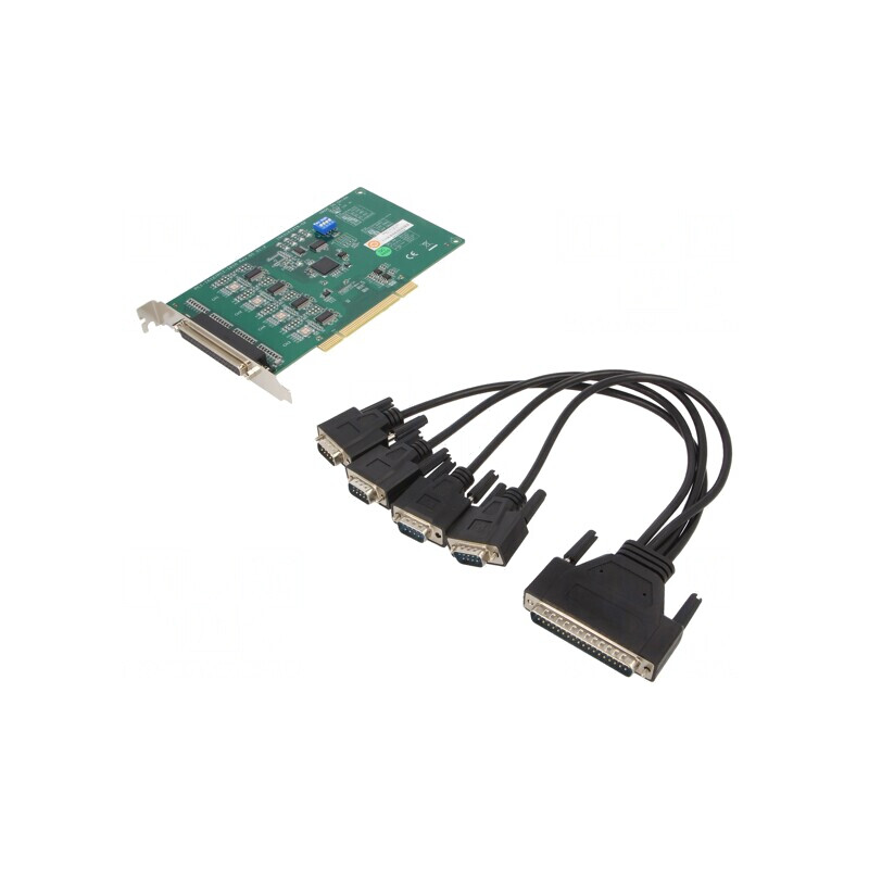 Card de Comunicație PCI Express RS232 4 Porturi 37 Pin | Electronic-mag.ro | Componente Electronice