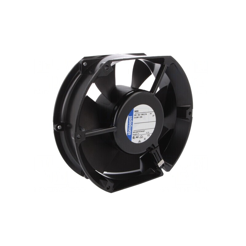 Ventilator DC Axial 24V 172x150x51mm 405m3/h 57dBA Cu Bilă | Electronic-mag.ro | Componente Electronice