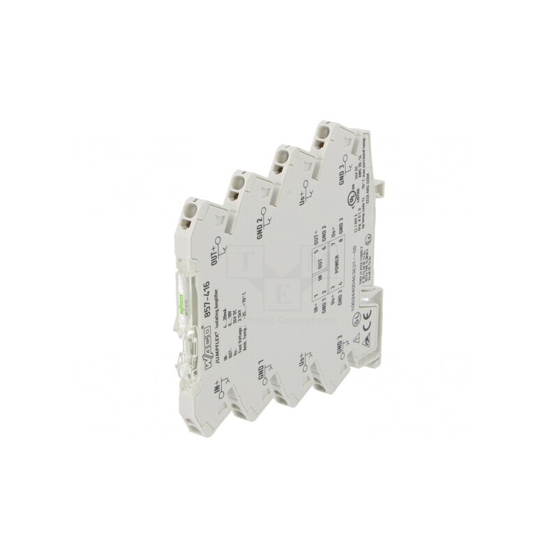 Adaptor Separator de Semnale/Amplificator pentru Șină DIN | Electronic-mag.ro | Componente Electronice