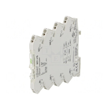 Adaptor Separator de Semnale/Amplificator pentru Șină DIN | Electronic-mag.ro | Componente Electronice