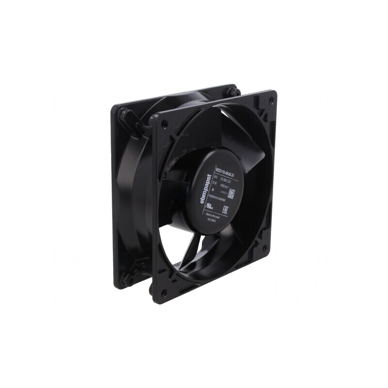 Ventilator EC Axial 119x119x38mm cu Rulmenți | Electronic-mag.ro | Componente Electronice