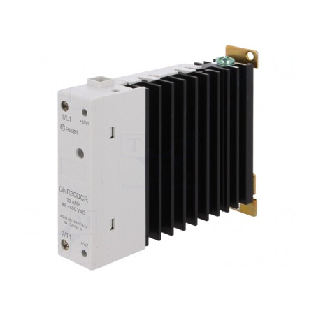 Releu Semiconductoare 30A 1-Fazat 48-600VAC | Electronic-mag.ro | Componente Electronice