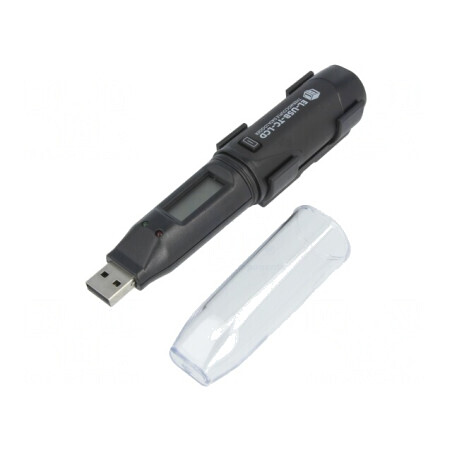 Înregistrator Date Temperatură ±1°C cu LCD 134,5x23,9x21,2mm | Electronic-mag.ro | Componente Electronice