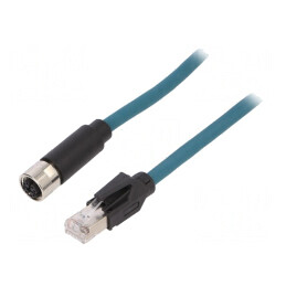 Cablu Senzori Automatizări 8 Pin X-ProfiNET | Electronic-mag.ro | Componente Electronice