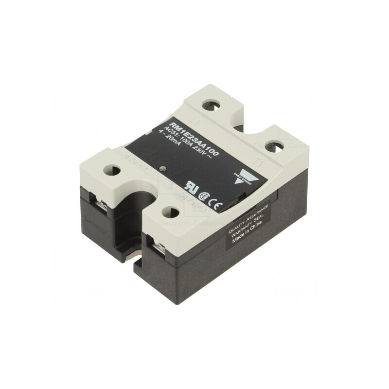 Releu Semiconductor 4-20mA 100A 90-280VAC 1-Fazat | Electronic-mag.ro | Componente Electronice