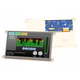 Display TFT 7" 800x480 LED 400cd/m2 | Electronic-mag.ro | Componente Electronice