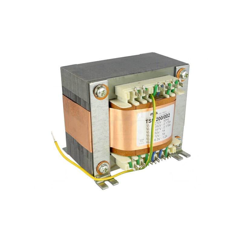 Transformator de Alimentare 230VAC 350V 50V 12V 6.3V 1A TSL 200/002 | Electronic-mag.ro | Componente Electronice