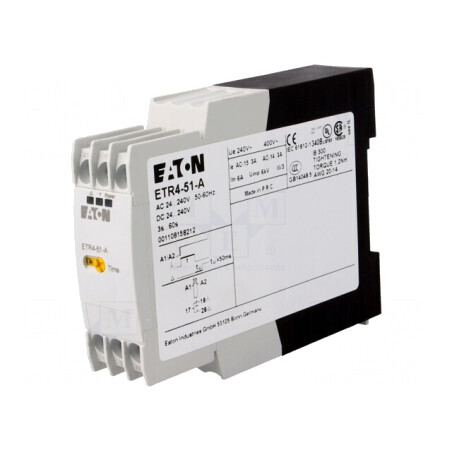Timer SPDT 3s-60s 250VAC/3A 24-240VAC/VDC | Electronic-mag.ro | Componente Electronice