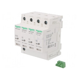 Limitator de supratensiuni Tip 2 3P+N DIN A9L20601 | Electronic-mag.ro | Componente Electronice