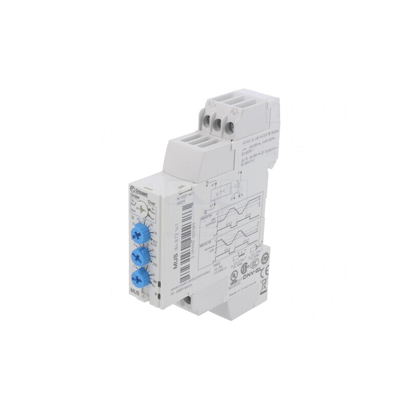 Releu Monitorizare Tensiune 24-48V AC/DC | Electronic-mag.ro | Componente Electronice