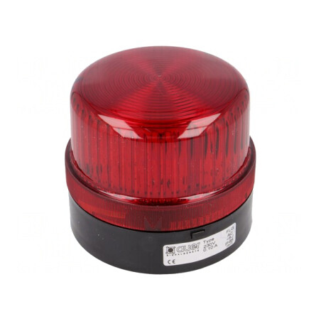 Semnalizator Luminos Flash Roșie 230V IP65 | Electronic-mag.ro | Componente Electronice