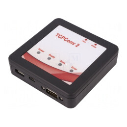 Convertor Interfață Ethernet RS232 USB 5VDC