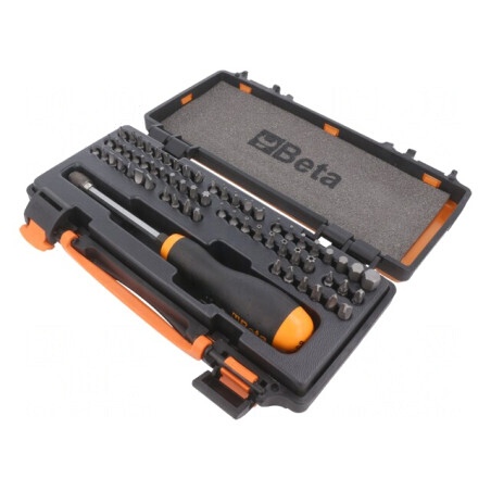 Kit Capete Șurubelniță 61 Buc. cu Geantă 1/4" | Electronic-mag.ro | Componente Electronice