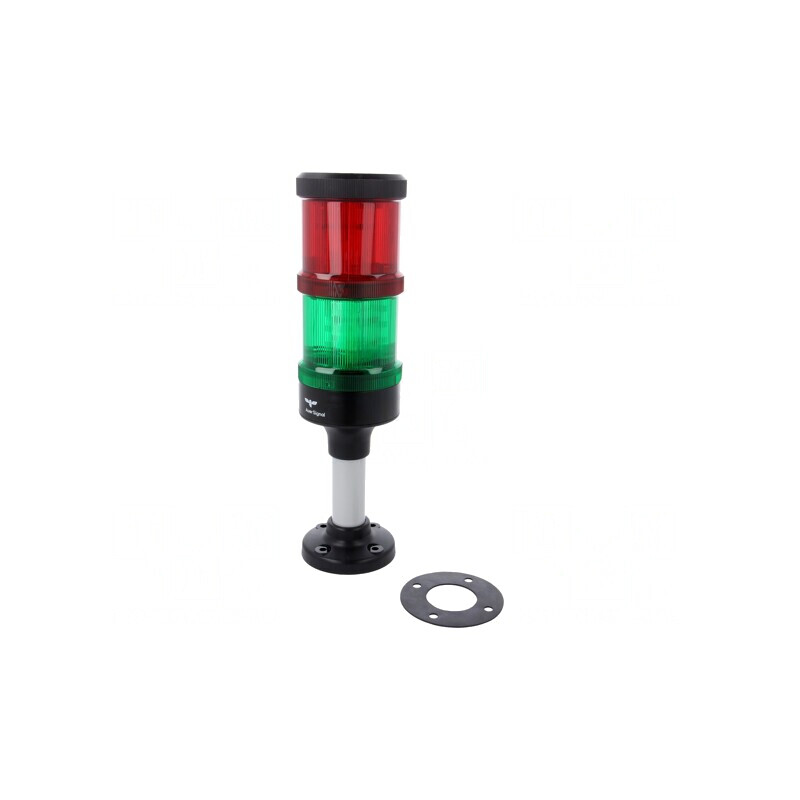 Semnalizator LED roșu/verde 24VDC ECO70-Q02 | Electronic-mag.ro | Componente Electronice