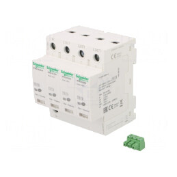 Limitator de Supratensiuni Tip 2 3 Poli pentru Șină DIN | Electronic-mag.ro | Componente Electronice