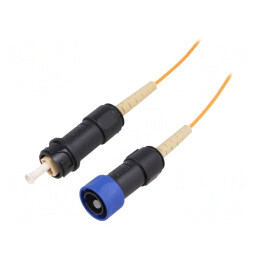 Patch cord fibră optică simplex multimod tip baionetă | Electronic-mag.ro | Componente Electronice
