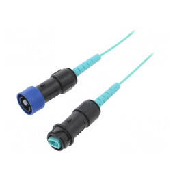 Patch Cord Fibră Optică Simplex Multimod Baionetă | Electronic-mag.ro | Componente Electronice