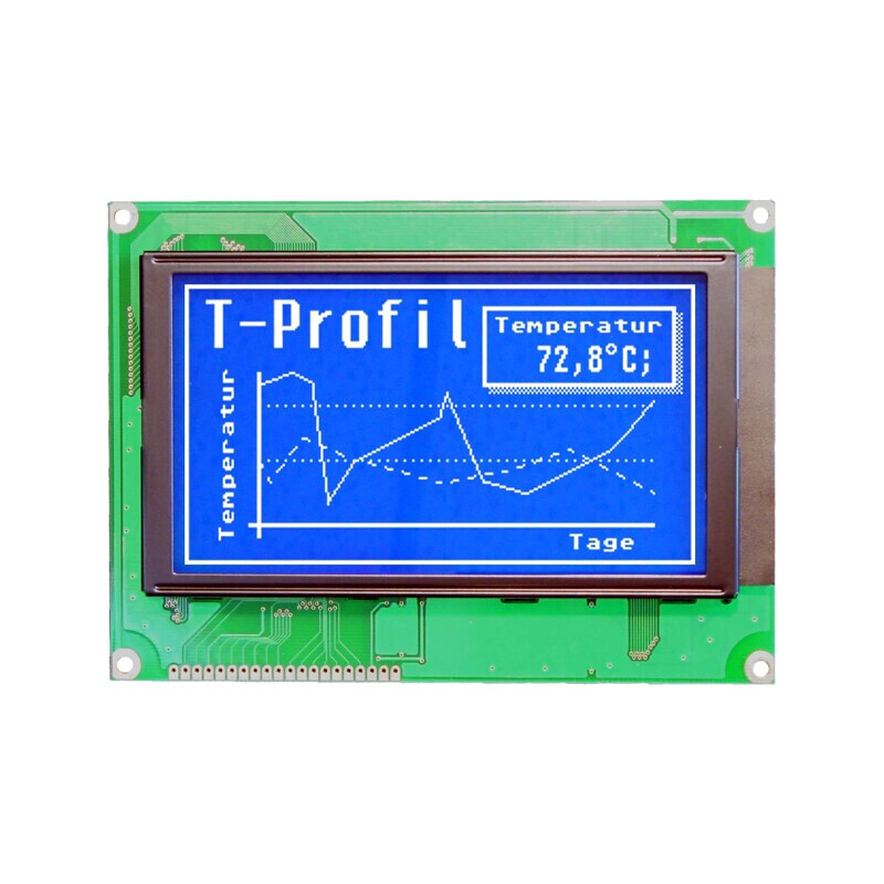 Afişaj LCD grafic 240x128 5VDC 144x104x14.3mm | Electronic-mag.ro | Componente Electronice