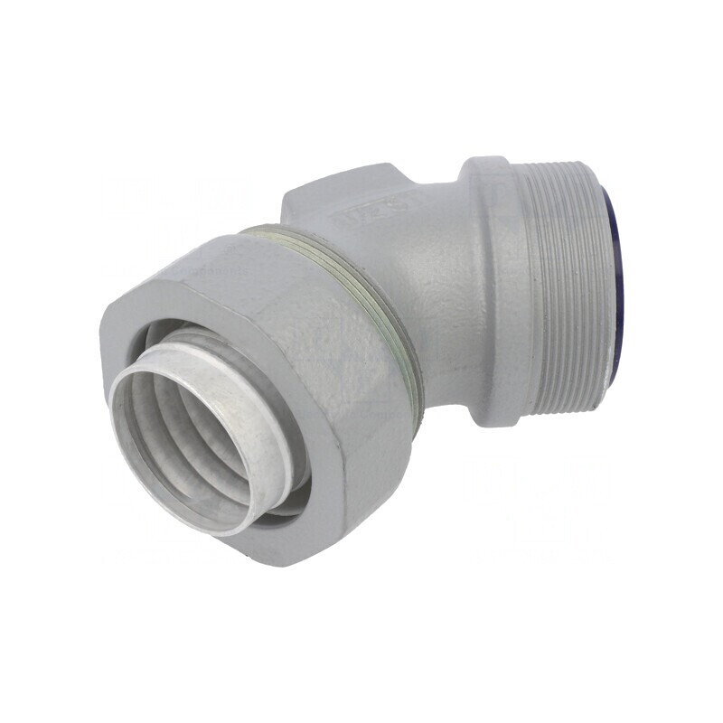 Conectori în unghi 45° PG oțel galvanizat | Electronic-mag.ro | Componente Electronice