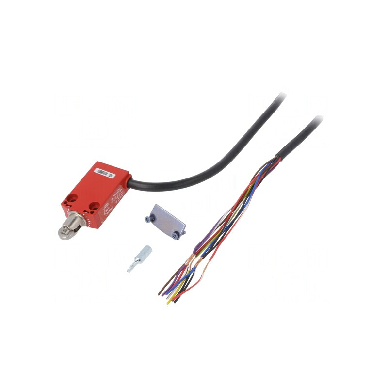 Limitator cursă rolă metalică Ø11,6mm NC/NO 1,5A | Electronic-mag.ro | Componente Electronice