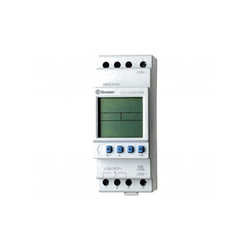 Întrerupătoare cu Temporizator DPDT IP20 1min-7zile | Electronic-mag.ro | Componente Electronice