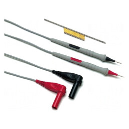 Cabluri de măsurare 3A FLUKE TL910 1mm negru şi roşu | Electronic-mag.ro | Componente Electronice
