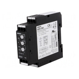 Releu Monitorizare Tensiune SPDT pentru Șină DIN K8AK-PW2 | Electronic-mag.ro | Componente Electronice