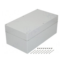Carcasă Universală Gri 200x360x151 mm IK08 | Electronic-mag.ro | Componente Electronice