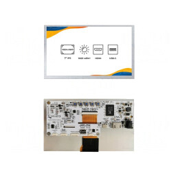 Display TFT 7" 1024x600 LED RGB | Electronic-mag.ro | Componente Electronice