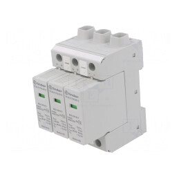Limitator de Supratensiuni Tip 2 15kA 3 Poli pentru Șină DIN | Electronic-mag.ro | Componente Electronice