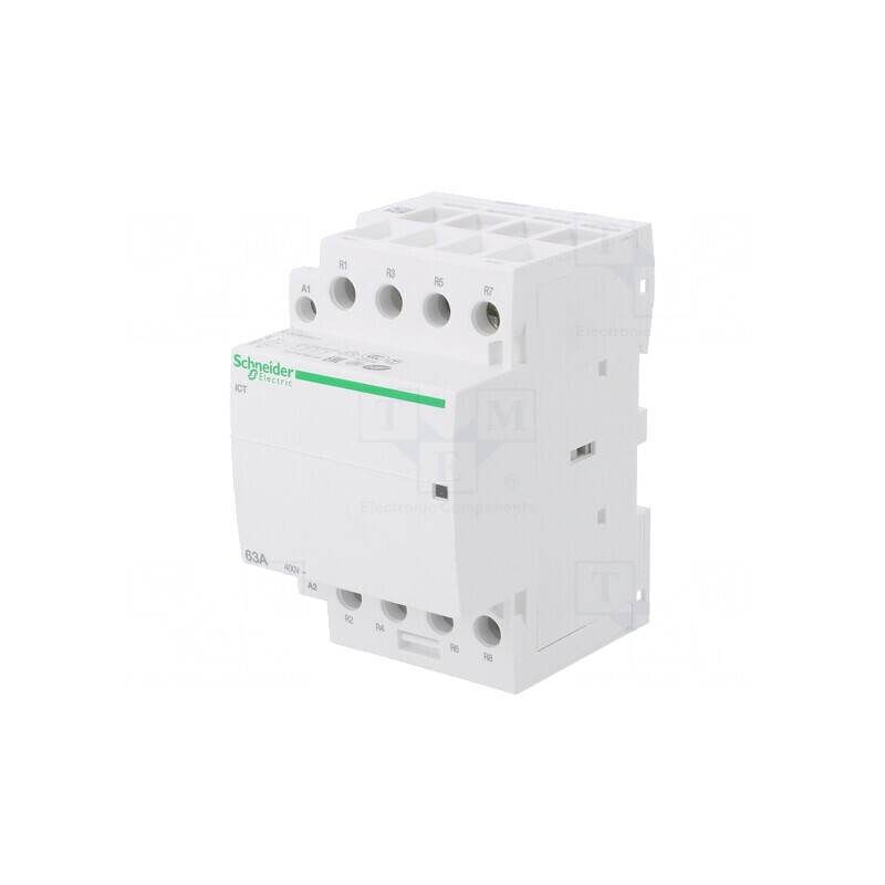 Contactor 4P 63A 230-240V NC IP20 | Electronic-mag.ro | Componente Electronice
