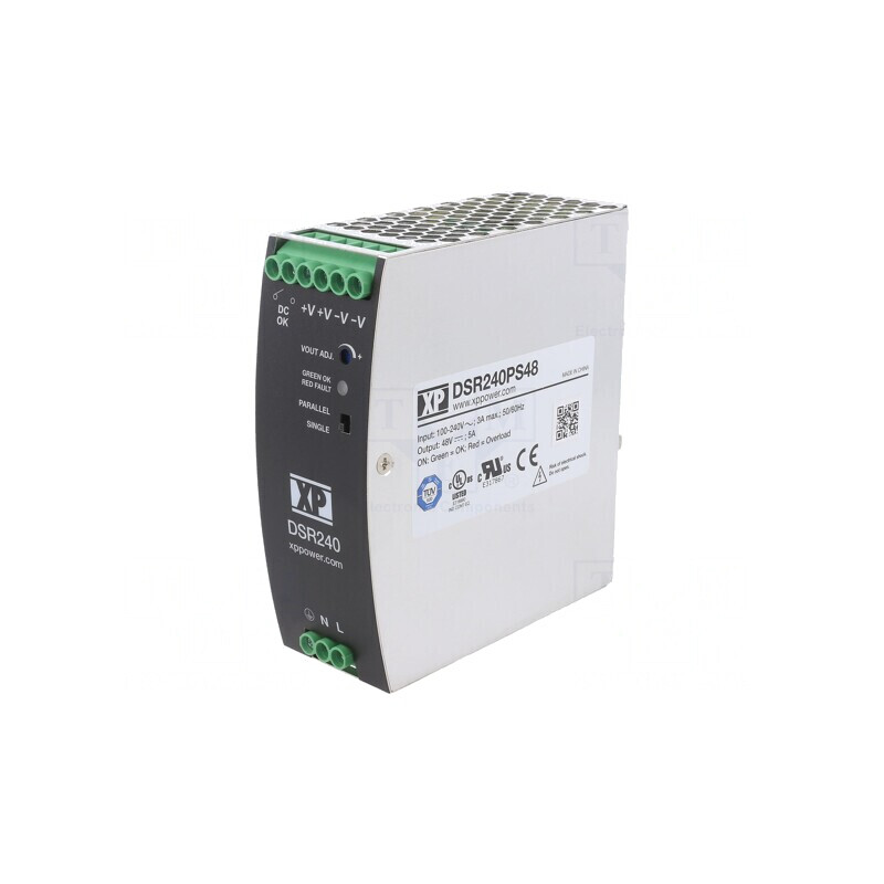 Alimentator Pulsatoriu 240W 48V 5A pentru Șină DIN | Electronic-mag.ro | Componente Electronice Alimentator Pulsatoriu 240W 48V 5A pentru Șină DIN | Electronic-mag.ro | Componente Electronice