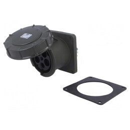 Conector AC trifazat 125A 400V IP67 Soclu Mamă | Electronic-mag.ro | Componente Electronice