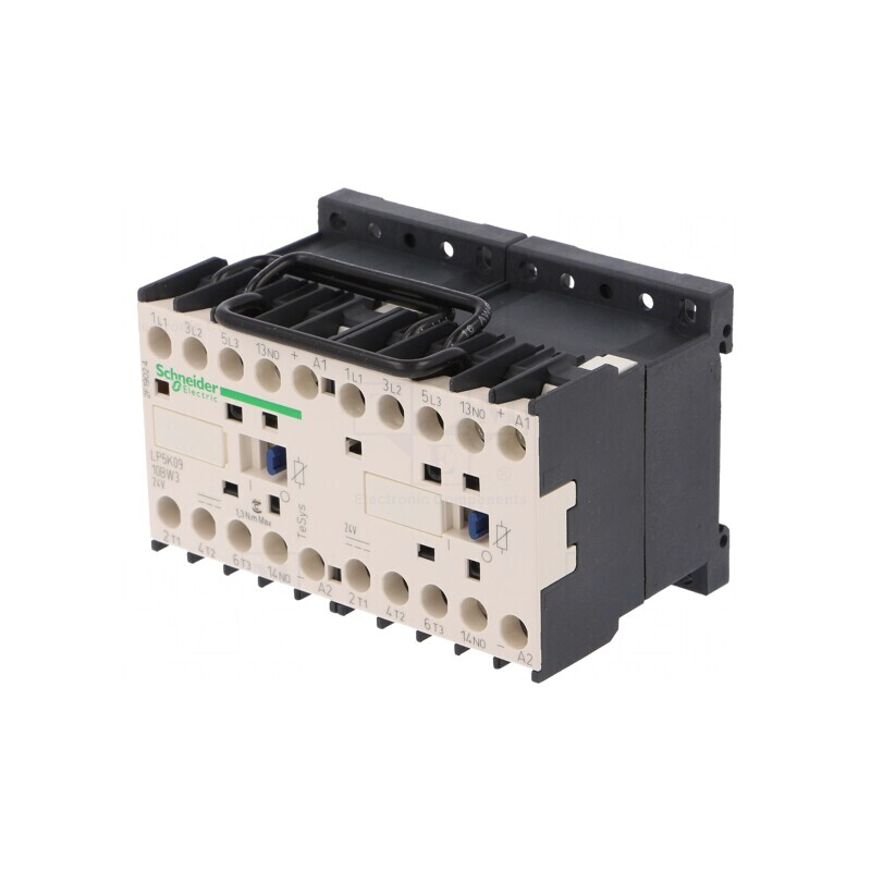 Contactor Reversibil 3 Poli cu 3 Contacte Auxiliare NO | Electronic-mag.ro | Componente Electronice