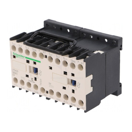 Contactor Reversibil 3 Poli cu 3 Contacte Auxiliare NO | Electronic-mag.ro | Componente Electronice