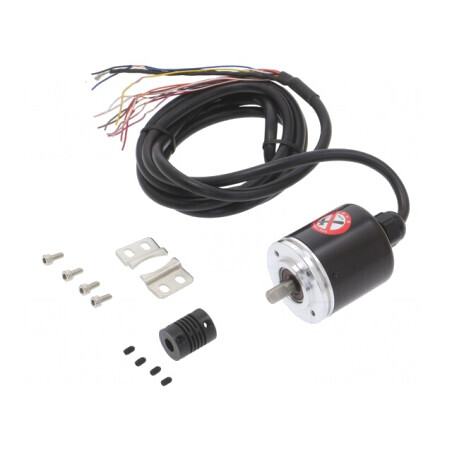 Encoder Absolut Ualim 12-24VDC 720imp NPN IP64 | Electronic-mag.ro | Componente Electronice
