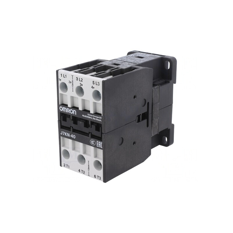 Contactor 3P 230VAC 40A pentru șină DIN | Electronic-mag.ro | Componente Electronice