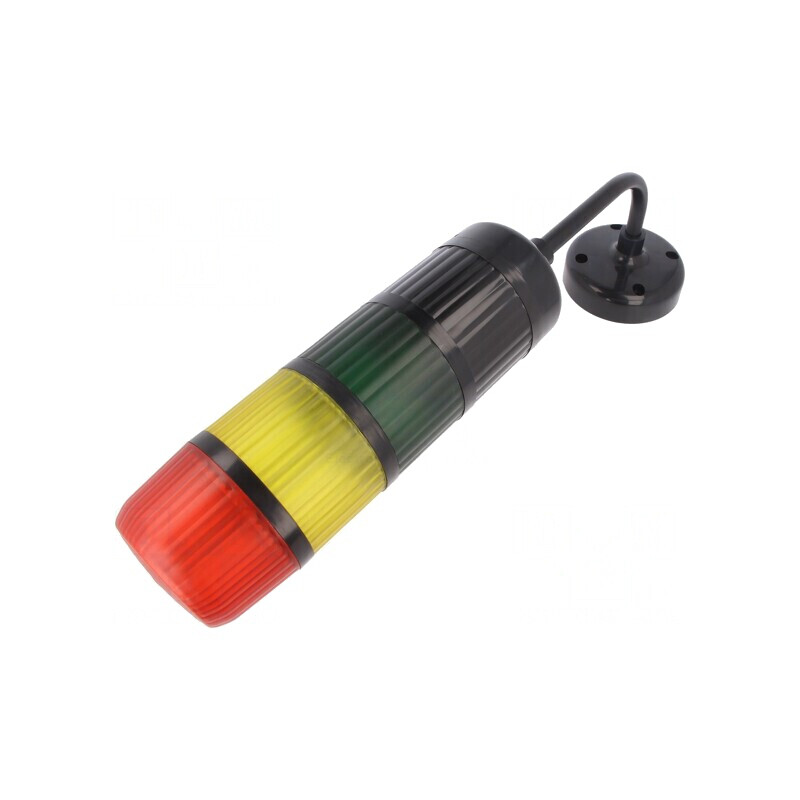 Coloană de Semnalizare LED Roșu/Galben/Verde | Electronic-mag.ro | Componente Electronice