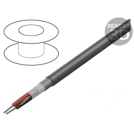 Cablu Xtra Guard Flex 2x28AWG 30,5m Gri 300V | Electronic-mag.ro | Componente Electronice