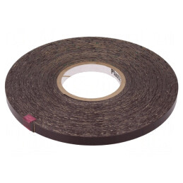 Bandă Magnetică Acrilică Maro 12mm x 30m | Electronic-mag.ro | Componente Electronice